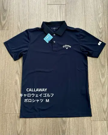 새상품 CALLAWAY 캘러웨이 골프 피케 셔츠 네이비 M