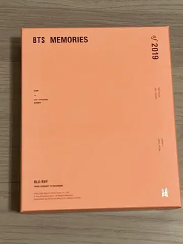 BTS MEMORIES of 2019 블루레이