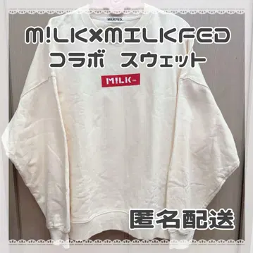 MILKFED M!LK 콜라보 맨투맨