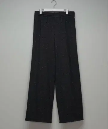 MASU 25SS 와이드 스웨트 팬츠 블랙