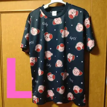 커비 파자마 돈키 상하의 L 반팔 올 패턴
