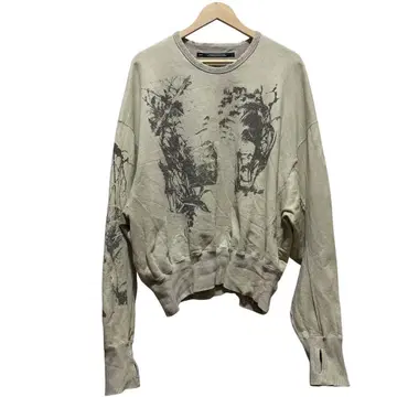 줄리어스 24AW 리프트 그래픽 스웨트셔츠