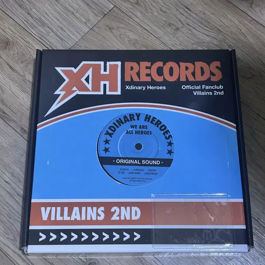 新品Xdinary Heroes ファンクラブグッズVillains 2期キット Xdinary Heroes official fanclub VillainS 2nd kit XH Records