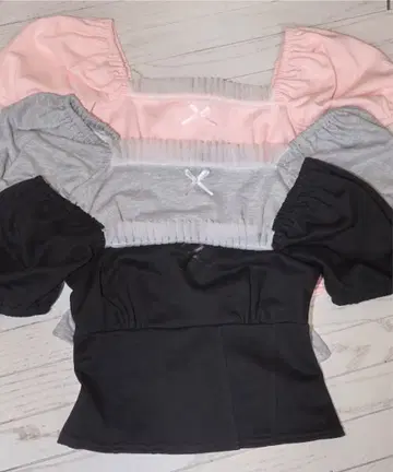 mieya mieya princess mini tops 핑크
