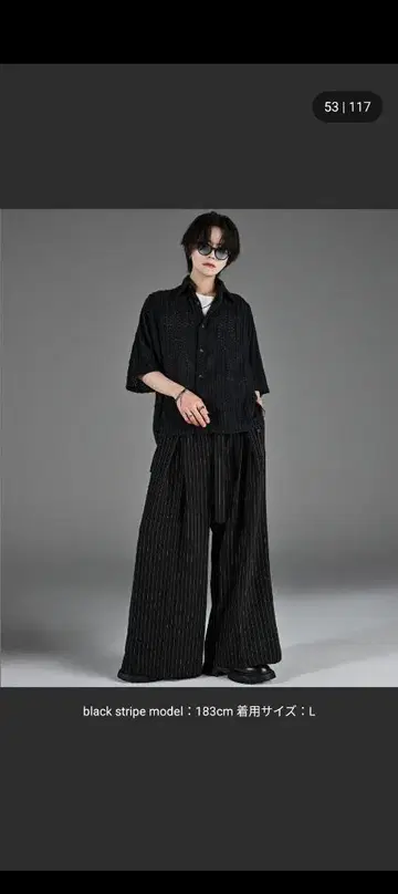 ADRER 레이스 시어 셔츠 드로 코드