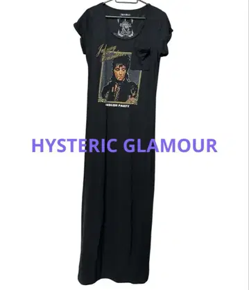 HYSTERIC GLAMOUR 조니 샌더스 프린트 롱 원피스