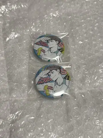 하이큐 캔뱃지 오가와 2개 세트