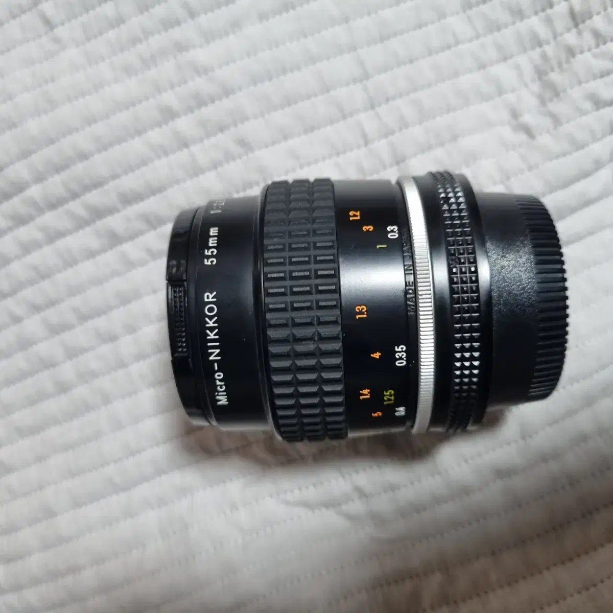 NIKON 니콘 Nikon mf 55mm macro lens on Bunjang Global