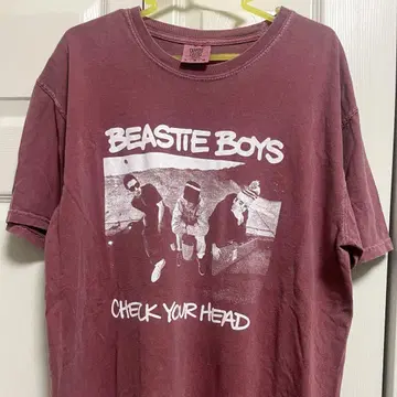 BEASTIE BOYS 티셔츠 L 사이즈 HECK YOUR HEAD