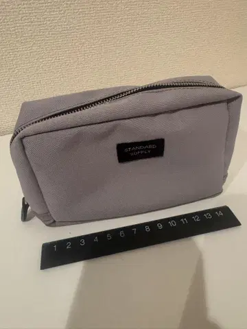 STANDARD SUPPLY SQUARE POUCH M 그레이 파우치