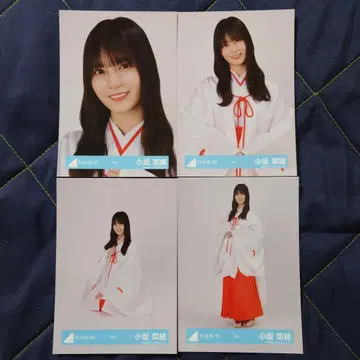 히나타자카46 오사카 나오 무녀 4종 컴프