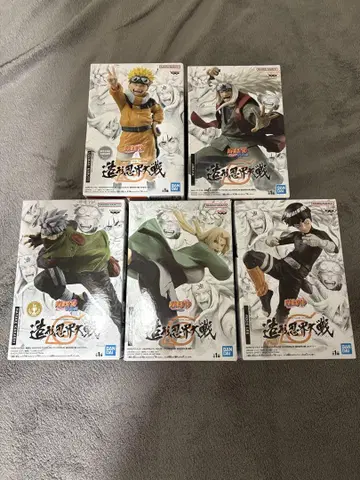 조형 닌자 대전 NARUTO 피규어 5종 세트