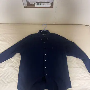 Ralph Lauren 네이비 버튼 다운 셔츠 L