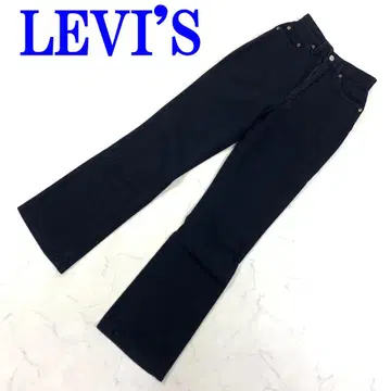 리바이스 W517 블랙 데님 청바지 W28 L32 C3781