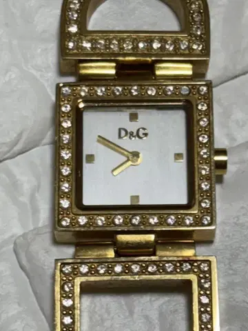 D &G 손목시계 작동 확인되지 않음
