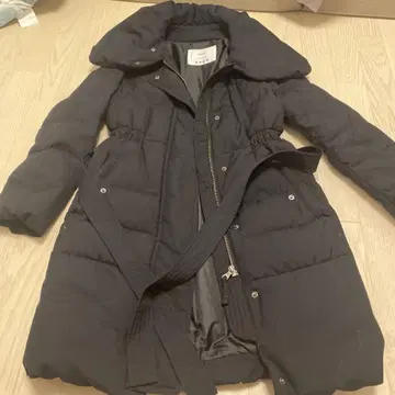 PLST 블랙 다운 자켓 사이즈 0