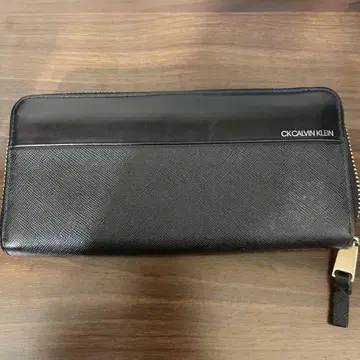 CK CALVIN KLEIN 블랙 장지갑