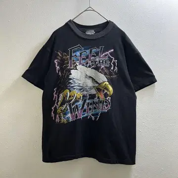 USA 빈티지 미국 티셔츠 바이커 빈티지 90s 애니멀