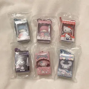 산리오 초코 박스 피규어 컬렉션 6종 세트