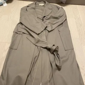 UNITED ARROWS 베이지 롱 코트 38