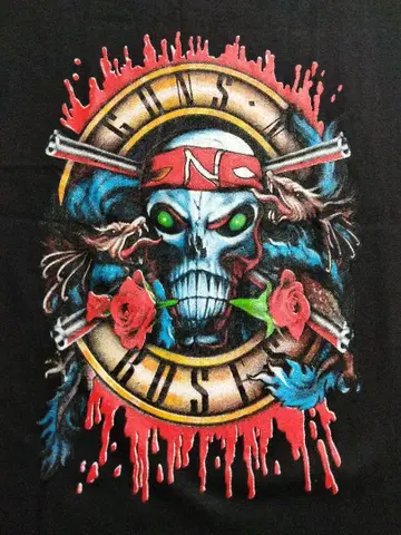 GUNS N' ROSES 건즈 앤 로지즈 티셔츠 XL 사이즈
