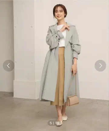 [세탁 가능] [21SS] 포켓 부착 스트레치 타이트 스커트