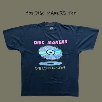 90s DISC MAKERS Tee 반팔 티셔츠