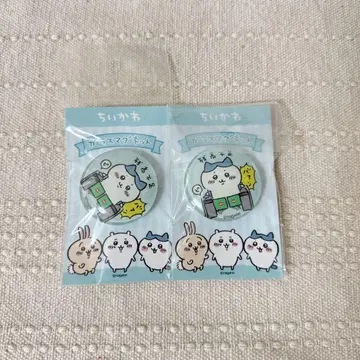 치이카와 (먼작귀) 하치와레 잔액 부족 마그넷 2개 세트