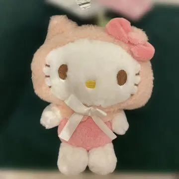 후르츠 케이프 헬로키티 마스코트 새상품