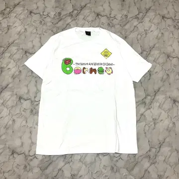 00s 보르네오 크래프트 프린트 티셔츠 네이처