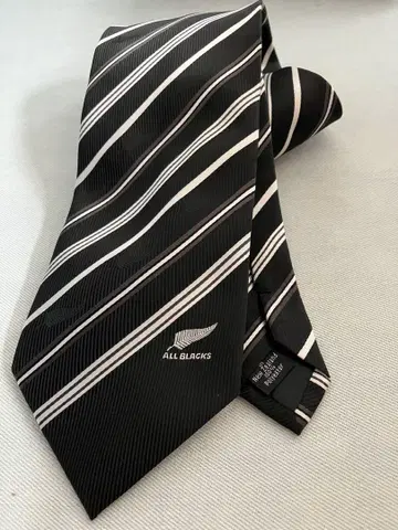 All Blacks 올블랙스 넥타이 럭비