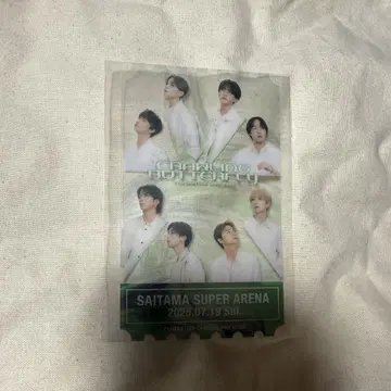 FANTASTICS 판타스틱스 클리어 픽처 티켓 디지털 추첨 B상