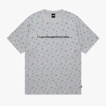 ★ LMC★ WM OG CROPPED TEE flower gray 0LM45STS892FLW 代購】LMC WM OG CROPPED TEE flower 花花圖案短袖短T 0LM45STS892
