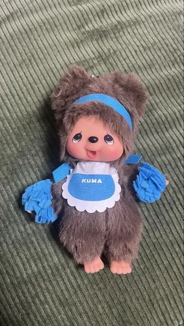 몬치치 해피 컬러 곰 키체인