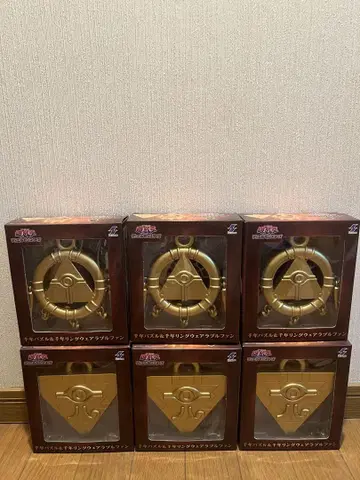 유희왕 듀얼몬스터즈 천년 퍼즐 & 천년 반지 의류 웨어러블 팬