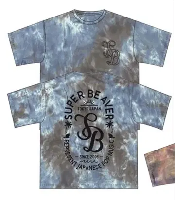 SUPER BEAVER TIE DYE T-SHIRTS 타이다이 티셔츠