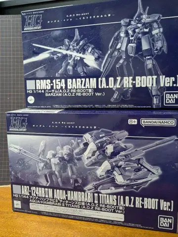 HG 1/144 바자무 (A.O.Z) & 아쿠아 함브라비 II 세트