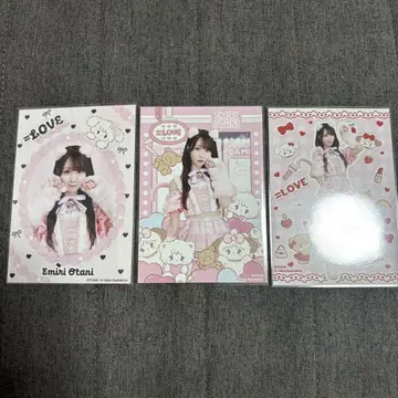 =LOVE 브로마이드 mikko 콜라보 오타니 에미리