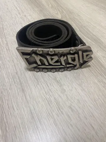 Energie 천연 가죽 벨트 y2k