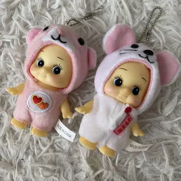 봉제 인형 케어 베어 쥐 무리 큐피 스트랩 마스코트
