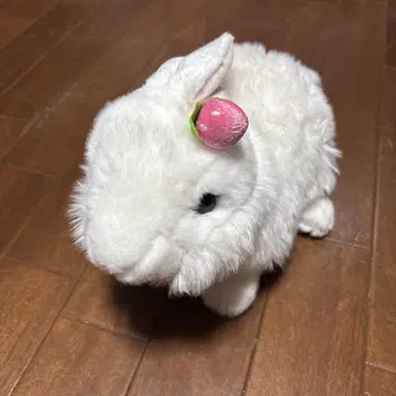 화이트 토끼 봉제 인형