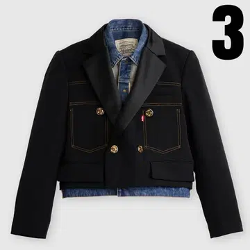사이즈 3 Levi's sacai Matelasse 사카이 리바이스