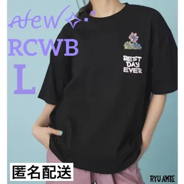 새상품 로데오 크라운 Ryu Ambe Roddy 티셔츠 BLK L
