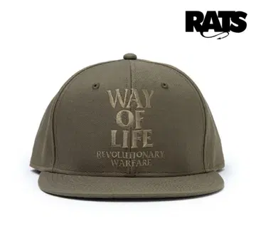 랏츠 캡 RATS KHAKI 기무라 타쿠야