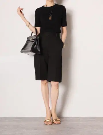Deuxieme Classe elegance mini 팬츠
