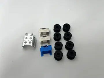 미니 사륜구동 은퇴 상품 알루미늄 부품 2단 저마찰 플라스틱 롤러 세트