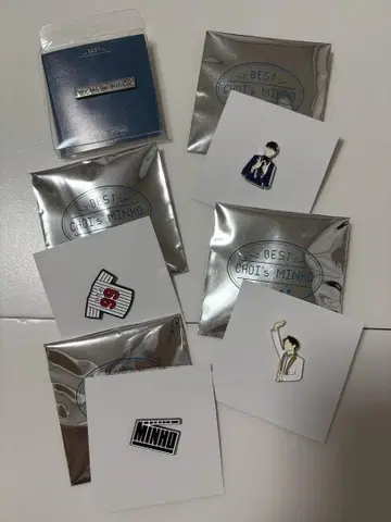SHINee 민호 핀 배지 랜덤 컴플리트 굿즈 샤이니