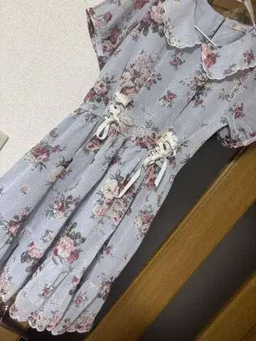 액시스 원피스 꽃무늬 새상품