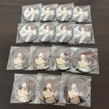 소방슌비 캔뱃지 락 가죽