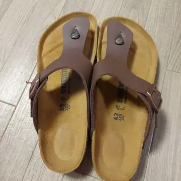 BIRKENSTOCK 블랙 플립플랍 28cm 미사용 새상품